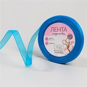 Лента капроновая, 10 мм, 20 ± 1 м, цвет тёмно-голубой №47 1274495