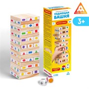 Настольная игра «Падающая башня. Формы и цвета», 3+ 7024202