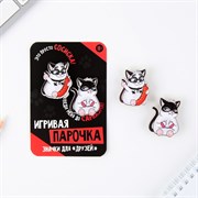 Значки для друзей "Игривая парочка" 8 х 12 см 7988108