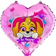 Шар фольгированный "Be happy", Paw Patrol 9117938