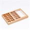 Коробка складная под 25 конфет, крафт, 22 х 22 х 3,3 см 7904583