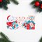 Мини-открытка "С Новым Годом! - 3" термография, 16х8 см 9278087