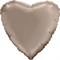 Шар фольгированный 30" «Мистик крем», сердце, индивидуальная упаковка 9240192