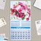 Календарь перекидной на скрепке "Нежные букеты" 2023 год, 28,5 х 28,5 см 9229026