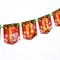 Гирлянды-флажки "С Новым Годом!" красный фон 9225470