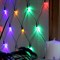 Гирлянда «Сеть» 1.6 × 1.6 м, IP20, тёмная нить, 144 LED, свечение мульти, 8 режимов, 220 В 1585741
