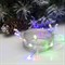Гирлянда «Нить» 2.5 м, IP20, прозрачная нить, 25 LED, свечение мульти, фиксинг, 220 В 2361592
