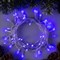 Гирлянда «Нить» 5 м, IP20, прозрачная нить, 50 LED, свечение синее, 8 режимов, 220 В 3556758