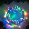 Гирлянда «Нить» 10 м, IP20, прозрачная нить, 100 LED, свечение мульти, 8 режимов, 220 В 3556779