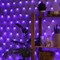 Гирлянда «Сеть» 2 × 2 м, IP20, тёмная нить, 224 LED, свечение синее, 8 режимов, 220 В 1585754