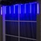 Гирлянда «Сосульки» 2.5 × 0.3 м, IP65, прозрачная нить, 192 LED, свечение синее с эффектом стекания, 12 В 5248331