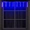 Гирлянда «Сосульки» 2.5 × 0.3 м, IP65, прозрачная нить, 192 LED, свечение синее с эффектом стекания, 12 В 5248331