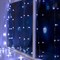 Гирлянда «Занавес» 1.6 × 1.6 м роса, IP20, серебристая нить, 160 LED, свечение белое, 8 режимов, 220 В 5206146