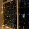 Гирлянда «Занавес» 2 × 2 м роса, IP20, серебристая нить, 300 LED, свечение тёплое белое, 12 В 5206156