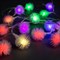 Гирлянда «Нить» 3 м с насадками «Ёжики», IP20, прозрачная нить, 20 LED, свечение мульти (RG/RB), мигание, USB 806828