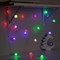 Гирлянда «Нить» 3 м с насадками «Ёжики», IP20, прозрачная нить, 20 LED, свечение мульти (RG/RB), мигание, USB 806828