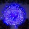 Гирлянда «Нить» 20 м, IP44, белая нить, 200 LED, свечение синее, 8 режимов, 220 В 3584146