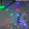 Гирлянда «Нить» 5 м с насадками «Два колокольчика», IP20, прозрачная нить, 20 LED, свечение мульти (RG/RB), мигание, 220 В 1080397