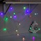 Гирлянда «Нить» 5 м с насадками «Мини фонарик», IP20, прозрачная нить, 20 LED, свечение мульти (RG/RB), мигание, 220 В 1080404