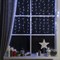 Гирлянда «Занавес» 1.5 × 1 м, IP20, прозрачная нить, 180 LED, свечение белое, 8 режимов, 220 В 1080453