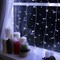 Гирлянда «Занавес» 1.5 × 1 м, IP20, прозрачная нить, 180 LED, свечение белое, 8 режимов, 220 В 1080453
