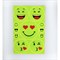 Светоотражающие наклейки «Смайлы», 11 шт на листе, цвет жёлтый 2610524