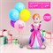 Набор шаров «С днём рождения», модель, латекс, набор 7 шт. 9104312