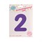 Шар фольгированный 40" «Цифра 2», цвет сиреневый, 1 шт. 5256889
