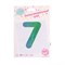 Шар фольгированный 14" «Цифра 7», градиент 7009547