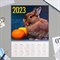 Календарь листовой "Символ года - 2023 - 6" А4 4509056