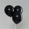 Шар латексный 10", стандарт, набор 100 шт., цвет черный 5106195