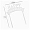 Топпер для торта "Happy Birthday", серебро, Дарим Красиво 7003928