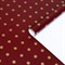Бумага глянцевая "Горох", винный,1 х 0,7 м, 2 шт. 6485031
