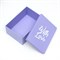 Набор коробок 3 в 1 "With love" фиолетовый, 32 x 23 x 15 - 26 x 18 x 11 см 7150374
