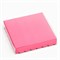 Коробочка для печенья с PVC крышкой, розовая, 15 х 15 х 3 см 4488800