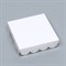 Коробочка для печенья, белая, 12 х 12 х 3 см 7184422