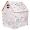 Дом-раскраска из картона «Милые принцессы» 5091383