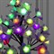 Светодиодный куст «Розы большие» 30 см, 32 LED, мигание, 220 В, свечение мульти (RG/RB) 1077246