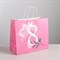 Пакет подарочный крафт «8 Марта», 32 × 28 × 15 см 4544685