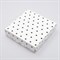 Коробочка для печенья "Горох", белая, 12 х 12 х 3 см 7860248
