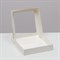 Коробка складная, с окном, белая, 24 х 24 х 5 см 7485258
