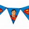 Гирлянда бумажная Superman, флажки 7041656
