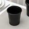 Стакан одноразовый «Бочонок», 500 мл, цвет чёрный 7136085