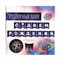 Набор бумажной посуды «Космического дня рождения», 6 тарелок, 6 стаканов, 1 гирлянда 6853480