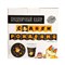 Набор бумажной посуды «Котик обжора», 6 тарелок, 6 стаканов, 1 гирлянда 6853476