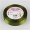 Лента атласная, 20 мм × 23 ± 1 м, цвет травяной №55 1218260