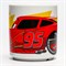 Кружка керамическая "McQUEEN", Тачки, 300 мл. 6878436