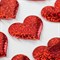 Сердечки декоративные, набор 20 шт., размер 1 шт: 3,5×2,5 см, цвет красный 3944546