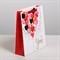 Пакет подарочный ламинированный вертикальный «I love you» с тиснением, ML 23 x 27 × 8 см 4479155