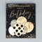 Пакет подарочный «Happy Birthday» чёрный крафт, 23 × 27 × 11,5 см 9209485